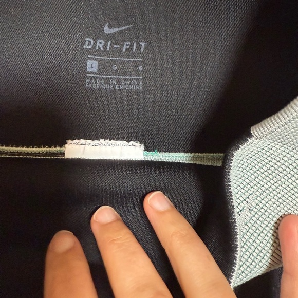 Nike Dri-FIT Colorblock 7” Compression Training Shorts Sz Large Green Black Gray - Picture 7 of 8